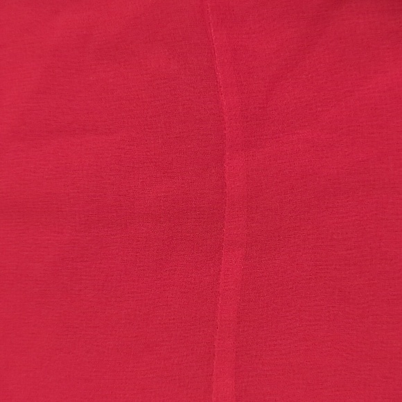 Express Chiffon Tank, Color Red Size L - Picture 10 of 15